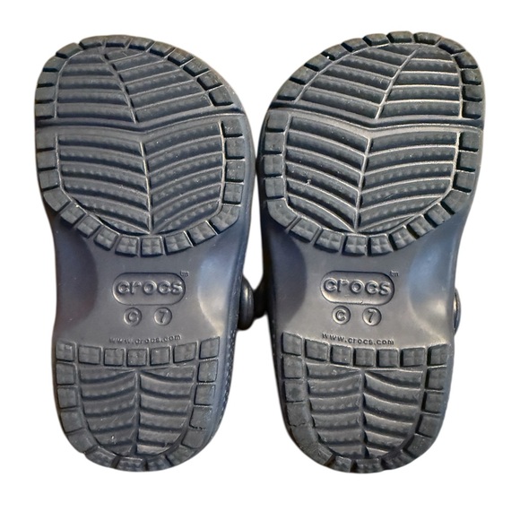 Crocs Kids Blue Clogs - Picture 6 of 7